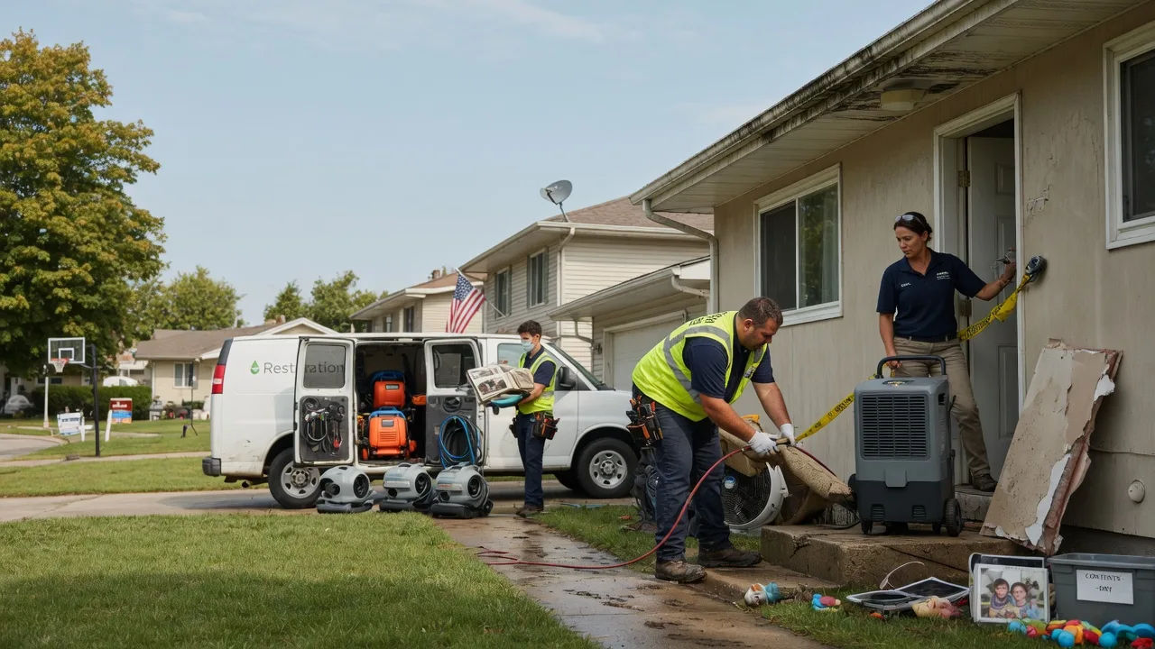 Water Damage Restoration in Moss Point, MS near me